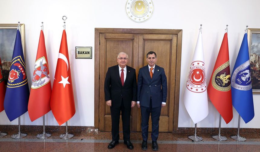 Bayburt Milletvekili Orhan Ateş’ten Bakan Yaşar Güler’e Ziyaret