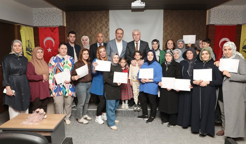 Bayburt’ta 9 Haftalık Aile Maratonu Sertifikalarla Taçlandı