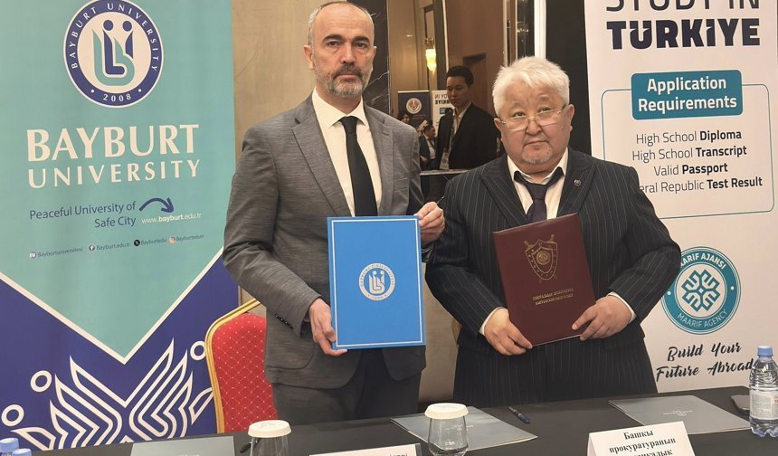 Bayburt Üniversitesi Bişkek’te Uluslararası Tanıtım Fuarına Katıldı