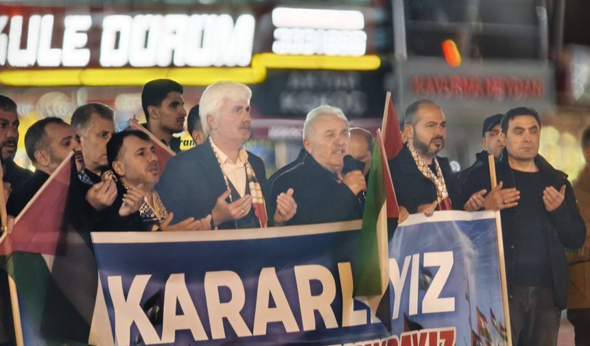 Bayburt’ta Filistin’e Destek ve Küresel Sumud Filosu’na Tepki: "Zulme Karşı Tek Ses"