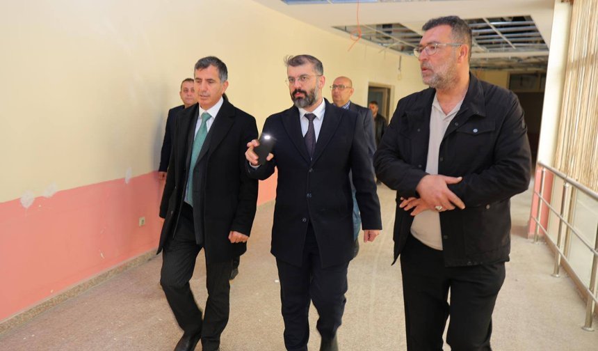 Bayburt Fizik Tedavi Hastanesi'nde çalışmalar sürüyor