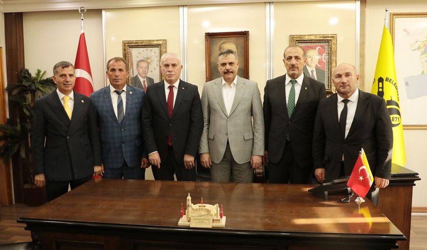 İçişleri Bakanı Mustafa Çiftçi’den Başkan Mete Memiş'e Ziyaret