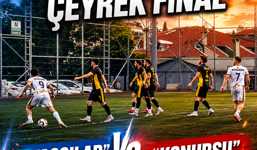 Köyler arası Futbol Turnuvası Çeyrek final, TAŞÇILAR-KONURSU Maçı