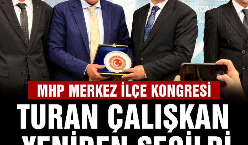 Bayburt MHP Merkez İlçe Başkanlığı 15. Olağan Kongresi yapıldı.