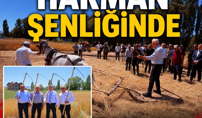Son Başbakan Binali Yıldırım, Harman Şenliği’ne katıldı.
