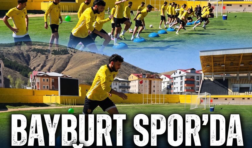BAYBURT SPOR’DA YOĞUN TEMPO