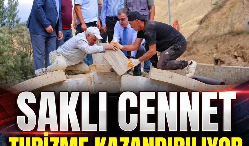 Bayburt’un Saklı Cenneti Sırakayalar Şelalesi Turizme Kazandırılıyor