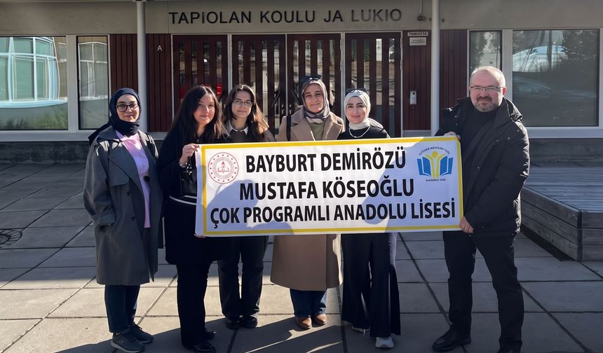 Bayburtlu öğrencilerin Finlandiya’da Erasmus+ Deneyimi