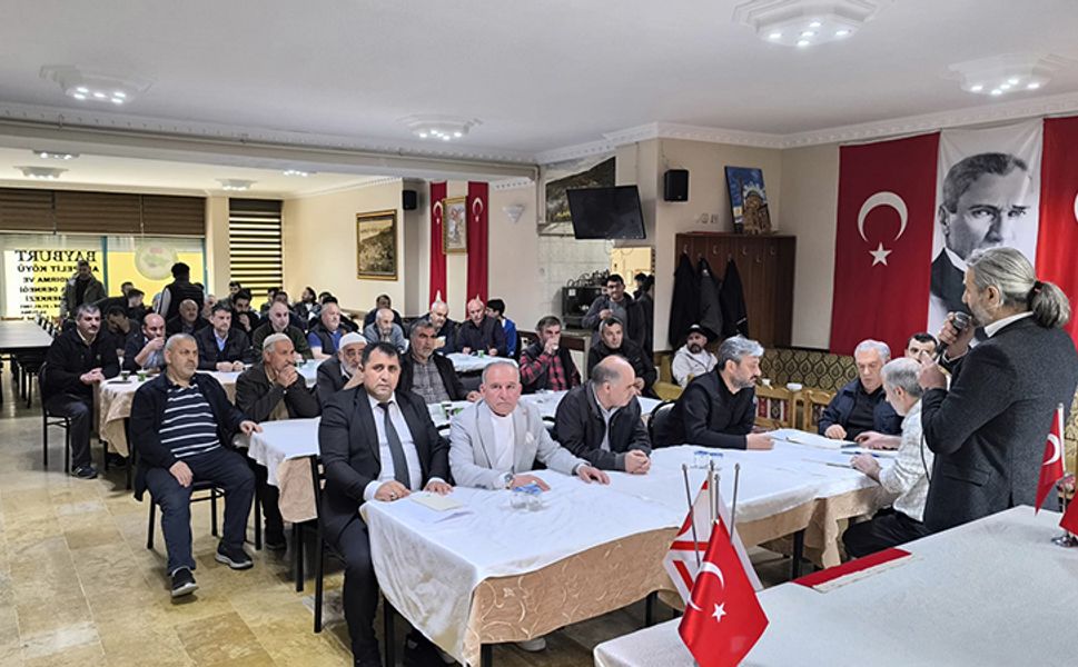 Bayburt Alapelit Köyü olağan kongresini yaptı