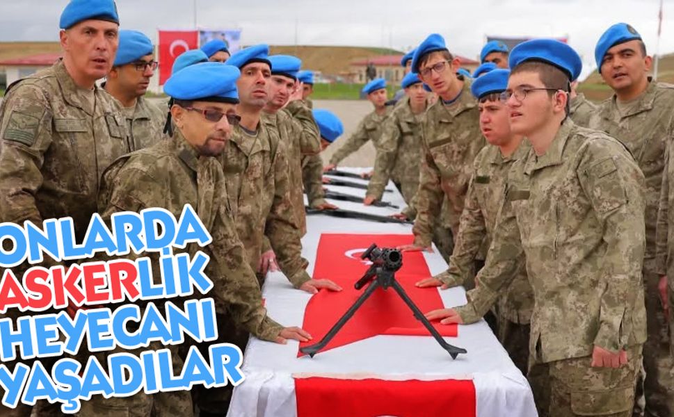 Bayburt’ta 44 engelli askerlik heyecanı yaşandı
