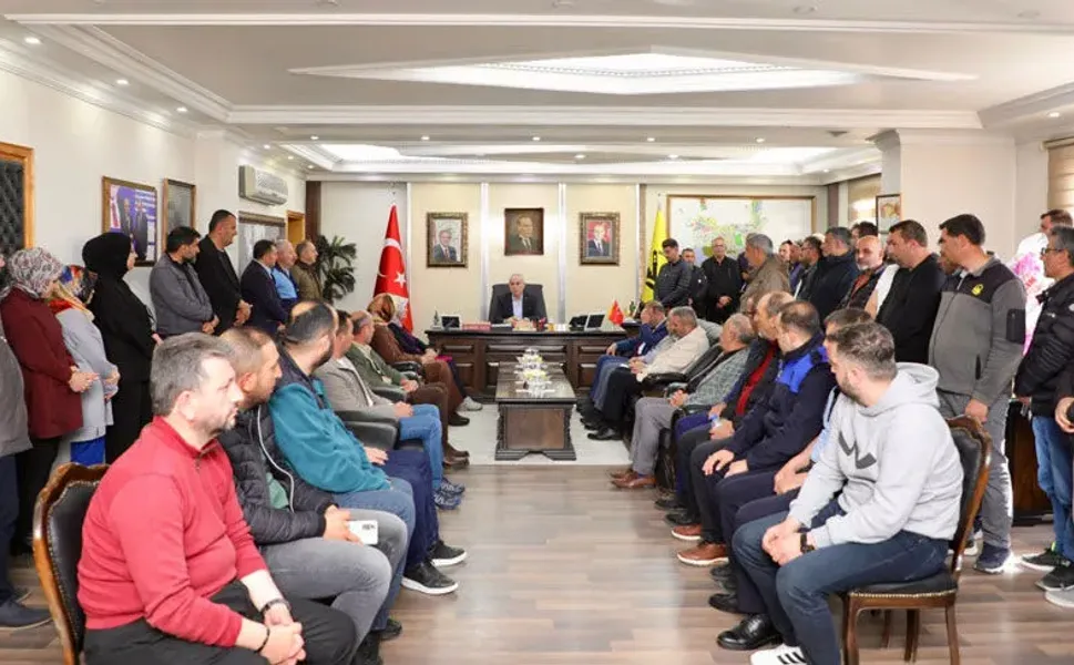 Bayburt Belediyesi’nde erken bayramlaşma