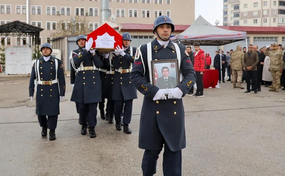 Uzman Çavuş Emrah Türkoğlu Bayburt'ta Törenle Uğurlandı